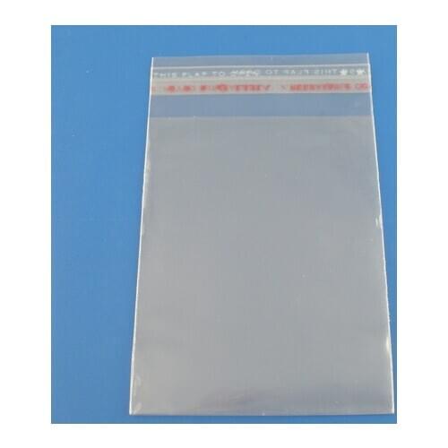 DoreenBeads 60PCs Clear Self Adhesive Seal Plastic Bags(Usable Space 8x7cm) 7x10cm 2015 new