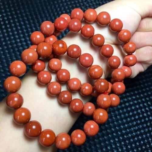 Fashion 100% New natural mineral Nanhong AGATE BEAD CRYSTAL BRACELET