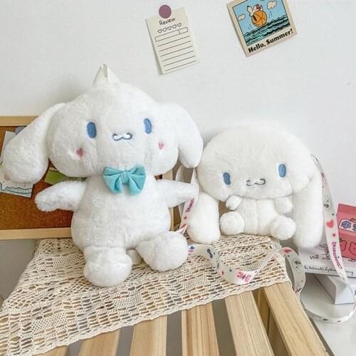 Cartoon cute plush shoulder bag personality girl heart shoulder messenger bag