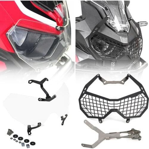 For Honda Africa Twin CRF1100L CRF1100 L1 CRF 1100 L Motorcycle Headlight Head Light Guard Protector Cover Protection Grill