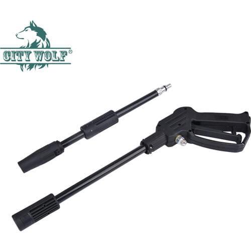 3190psi high pressure washer spray water gun fan shape nozzle for Nilfisk Huter car washer house car floor cleaning accessory