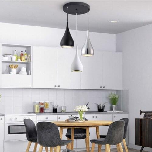 Modern Restaurant Pendant Lights Minimalist LED Lamp Dining Room Pendant Lamps Indoor Decoration Home Lighting Fixtures