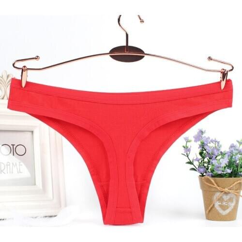 Elovegirl G Strings Seamless Panties Sexy Underwear For Women Comfort Thong Lingerie Plain Simple Plus Size Thongs Vs 9 Color