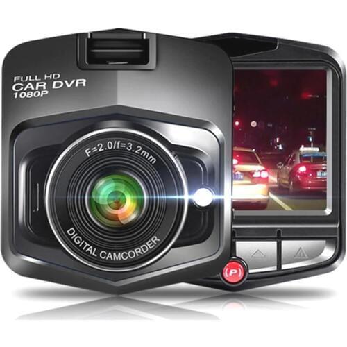 2.4" Dash Cam Dual Lens Car DVR Vehicle Camera Front+Rear Night Vision Video Recorder G-sensor Parking Mode