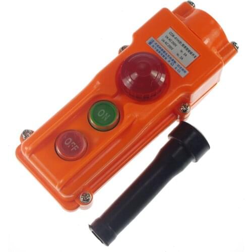 1)For Hoist Crane Pendant Control Station COB-61HB Push Button Switch Emergency