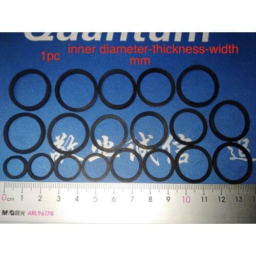 1pc rubber ring idle tire wheel for tape recorder audio player cassette deck inner diameter 10.5-13mm