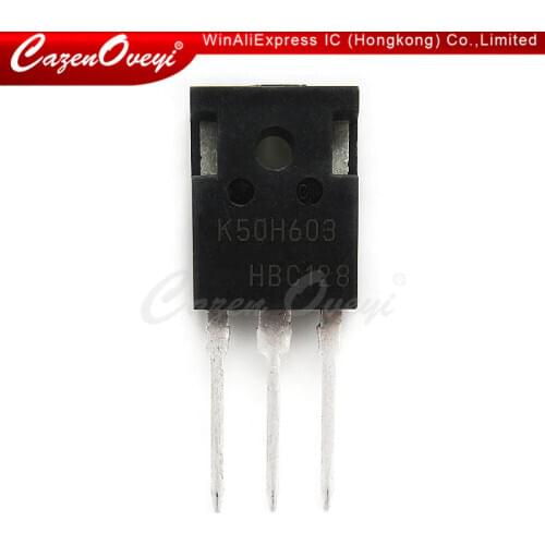 5pcs/lot IKW50N60H3 K50H603 TO-247 600V 50A new original In Stock