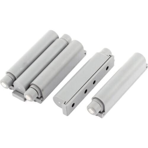 5 Pcs Gray Plastic Damper Buffer for Cabinet Door Cupboard