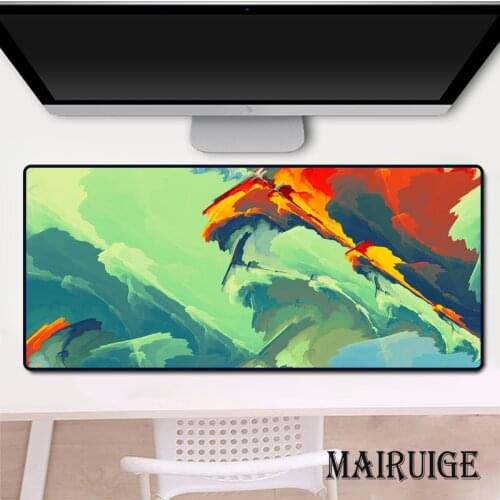 900x400mm Abstract Ink Painting Large Mouse Pad Computer Decoration Gamer Art Mousepad Anime XXL PC Desk Mat Gaming Accessories