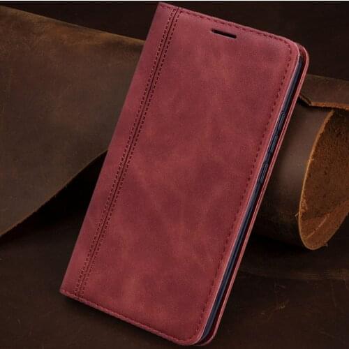 For OnePlus 6T A6010 A6013 Case Cover Magnetic Leather Flip Wallet Case For OnePlus6T 1+6T ONEPLUS 6T Case Wallet Flip pouch