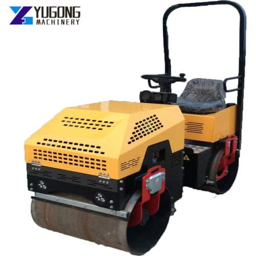 Double Drum Ride on Road Roller Compactor Machine Construction Tools Garbage Compactor Road Compactor Machine
