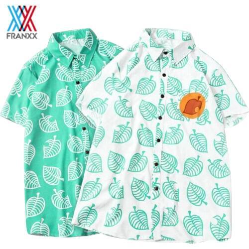 2020 Adult Animal Shirt Cross Cosplay Costumes Kids T Shirt Tees Mens Clothing Tom Nook Short Shirt Summer Sleeve Women