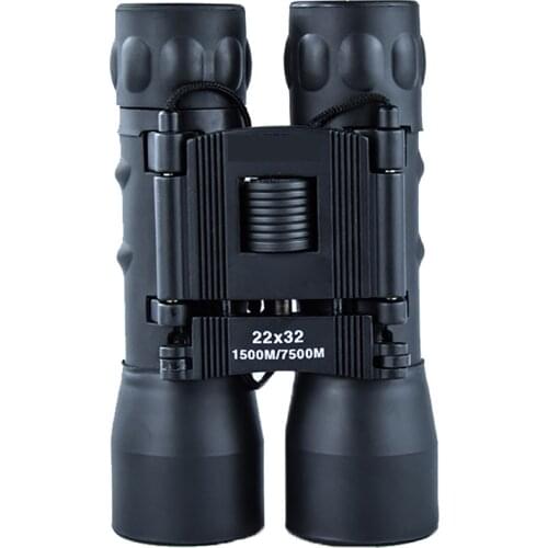 HD Powerful Night Vision Binoculars 22x32HD 1KM Long Distance Spotting Scope Mini Folding for Hunting Camping Travel Outdoor