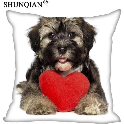 Best New Dog With Heart Pillowcase Wedding Decorative Pillow Cover Custom Gift For (Two Sides) Printed Pillow Cases A9.30