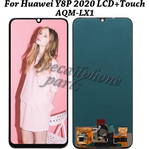 New For Huawei Y8p 2020 LCD Assembly Display Touch Digitizer Screen For Huawei P Smart S AQM-LX1 psmart lcd display Parts