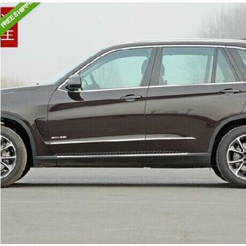 Stainless steel DOOR SIDE COVER TRIM for BMW x5 e70 2014 2015