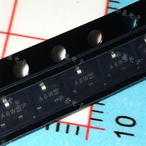 Original 100PCS/LOT A6 A6W SOT23 Car Computer SMD Transistor For BMW CAS4 computer board repair