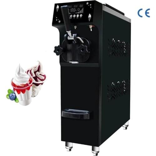 Full Automatic Ice Cream Machine Single Nozzle Soft Ice Cream Machine Commercia Soft Ice Cream Makers