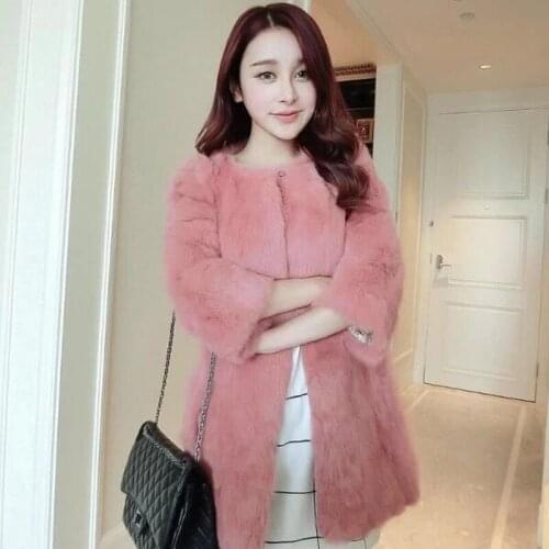 Unimmye Rabbit Fur Coats
