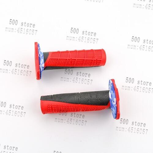 22mm red Universal Motorcycle Grip Dirt Pit Bike Rubber Hand Grips Hands For Motorcycles ATV dirt pit Bike