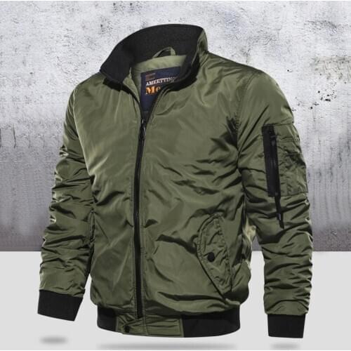 Autumn Winter Windproof Military Uniform Men Warm Tactical Coats Male Bomber Pilot Jackets Army Clothes Plus Size