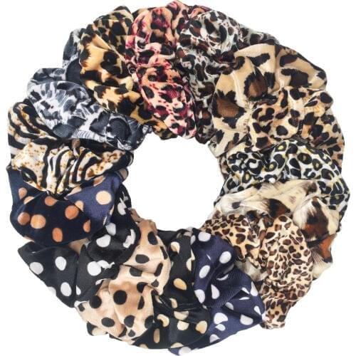 10pcs/lot Women Velvet Solid Elastic Hair Bands Ponytail Holder Scrunchies Tie Hair Rubber Band Headband Gum For Hair