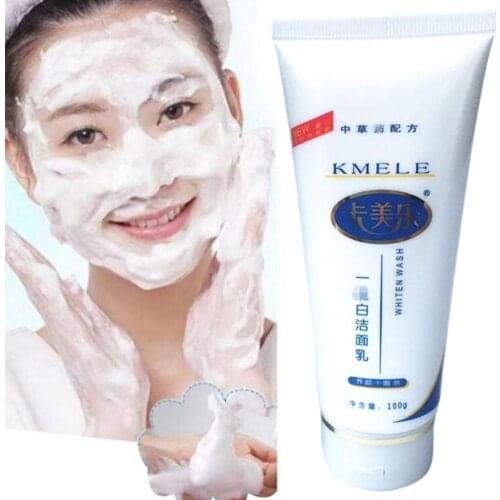 100g Nourishing Face Cleanser Moisturizing Brightening Cosmetics Clean Anti-Spots Whitening Deep Marks N8Q4