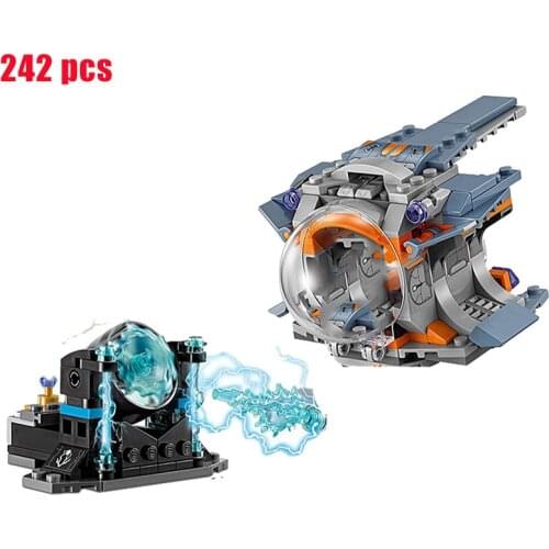 New 242 pcs of building block toy superhero series classic movie model building block girl boy toy gift