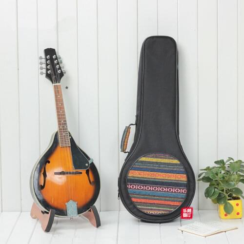 Mandolin Case Bag Thicken 10 MM A Backpack Handbag 21 23 26 Inch Ukelele Mini Guitar Accessories Parts Gig