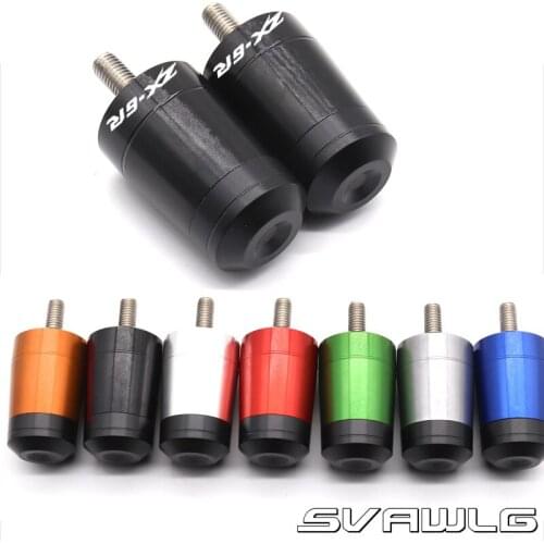 CNC 22MM Handlebar Grips Handle Bar Cap End Plugs For Kawasaki Ninja ZX6R ZX-6R 2009 2010 2011 2012