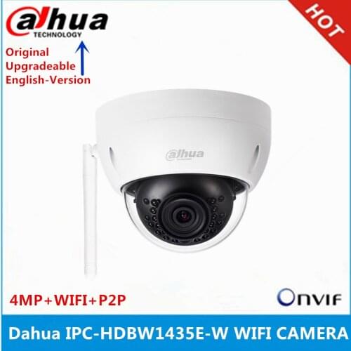 Dahua IPC-HDBW1435E-W 4MP IP Camera IR30M IP67 built-in SD Card slot Network outdoor WIFI Camera replace IPC-HDBW1320E-W
