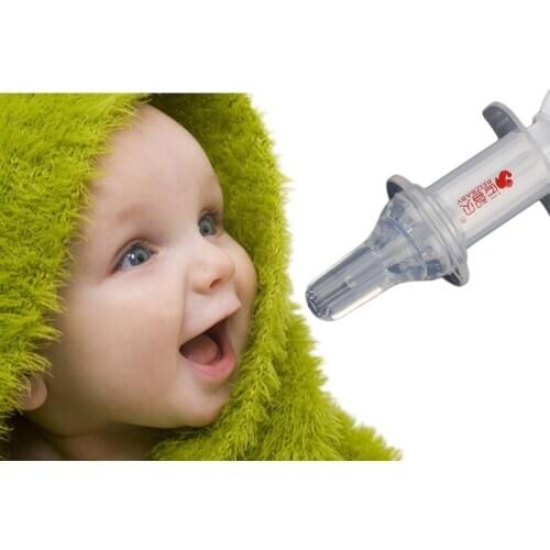 Baby Squeeze Medicine Dropper Dispenser Infants Syringe Device Flatware Pacifier Feeding Utensils Soft Silicone Kid Medicines