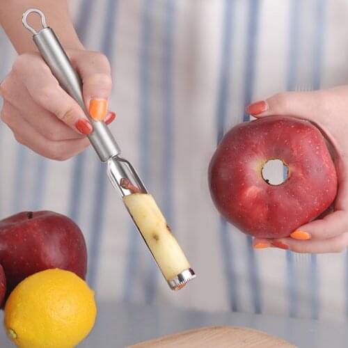 Fruit corer 304 stainless steel apple corer pear core extractor nucleation kitchen tools home gadgets kitchen items