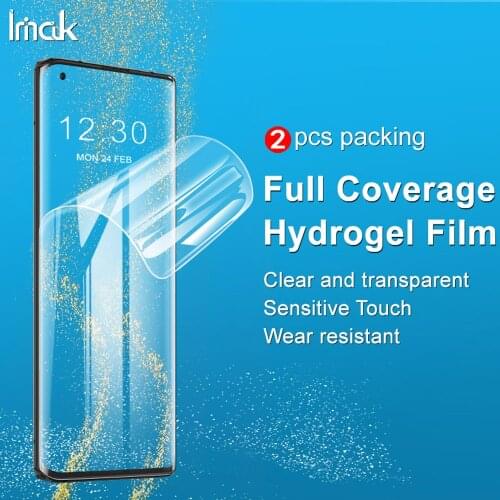 Imak Hydrogel Film For Motorola Edge Plus Edge+ Soft Screen Protective oleophobic