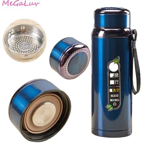 Insulation Cup 304 Stainless Steel Male and Female Kettle Large-capacity Tea Separation Tea Cup Portable Water Cup
