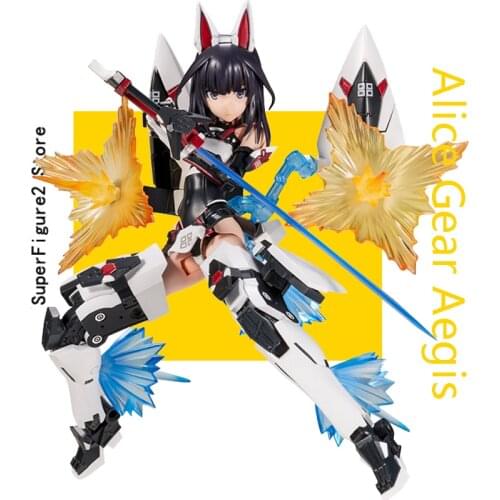 K O T OBUKIYA MEGAMI DEVICE KP463 Mobile Suit Girl KAEDE AGATSUM Assembly Model Action Toy Figures Gifts for Children