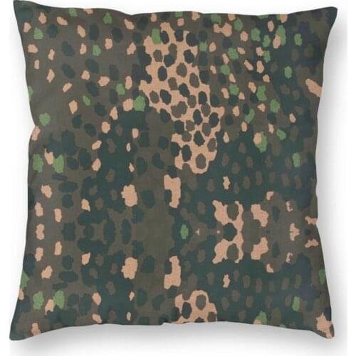 Pea Dot Camo Throw Pillow Cover Polyester Throw Pillow Multicam Military Funny Pillowcover Home Decor