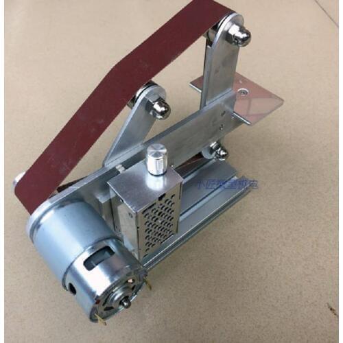 Small mini polishing machine, micro belt machine, electric knife grinding machine DIY sanding machine