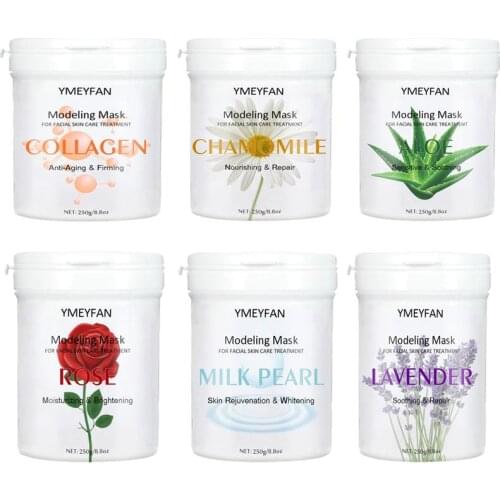 Jelly Mask Powder DIY SPA Beauty Salon Home Use Whitening Rose Gold Peel Off Modeling Facial Soft Hydro Jelly Mask Powder