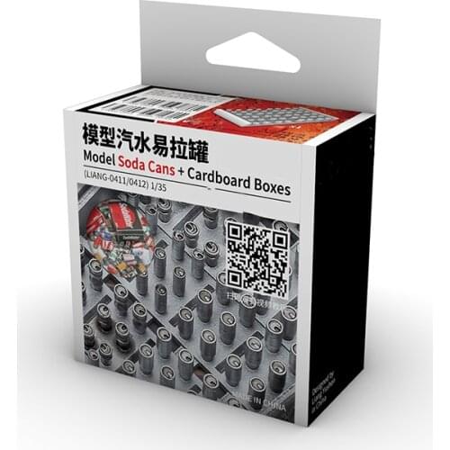 Model Soda Cans And Cardboard Boxes Gundam Military Model Tools Sand Table Scene Making Accessories 1/32 1/35 1/60 1/72