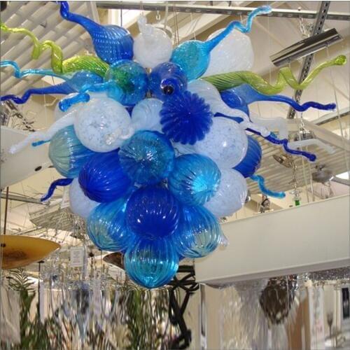 Fashionable Blown Glass Chandeliers Hand Blown Murano Glass Chandeliers Lighting