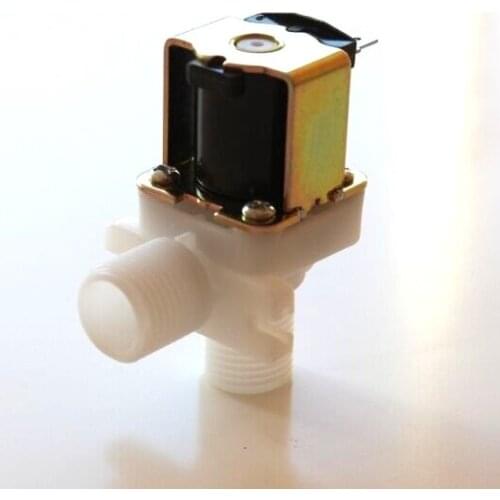 1/2" 20mm Normally Closed Water Electric Solenoid Valve DC 12V Inlet Flow Switch 0.02-0.8Mpa