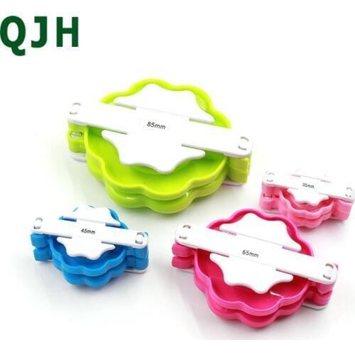 Latest Wool Ball Pompom Makers 35mm/45mm/65mm/85mm DIY Yarn Weaving Tools Knitting Craft Flower Pattern Pompon Schablone
