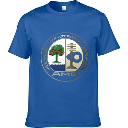 2021 New AMG Logo Classic Fashion Men Women Summer 100% Cotton Black Tees Male Newest Top Popular Normal Tee Shirts Unisex