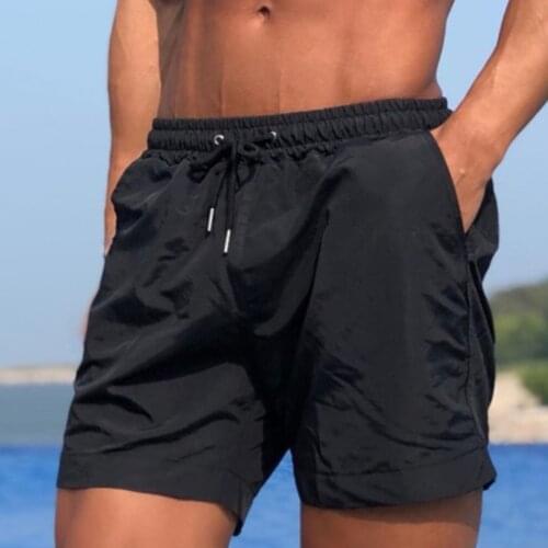 2021 New Beach Short Men Fitness Bodybuilding Shorts Man Summer Gyms Workout Male Breathable Quick Dry Sportswear Jogger Pants