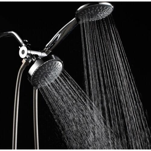 Cross border bathroom popular American style concealed bracket arm three-way shunt with socket top spray shower set