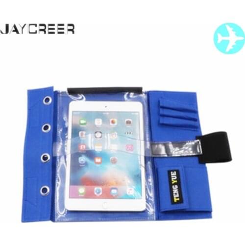 JayCreer Aviator Pilot Kneeboard With Phone Clear Pocket