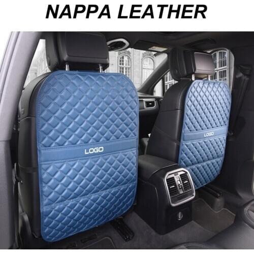 Blue Car Anti Child Kick Pad For bmw f10 e36 e39 e30 x3 e83 e90 e60 x5 e53 f30 e34 x5 e70 f15 g30 e91 Protective Pad Waterproof