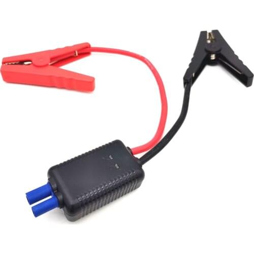 Smart Booster Cable Battery Alligator Clamp LED Indicator For Car Jump Starter