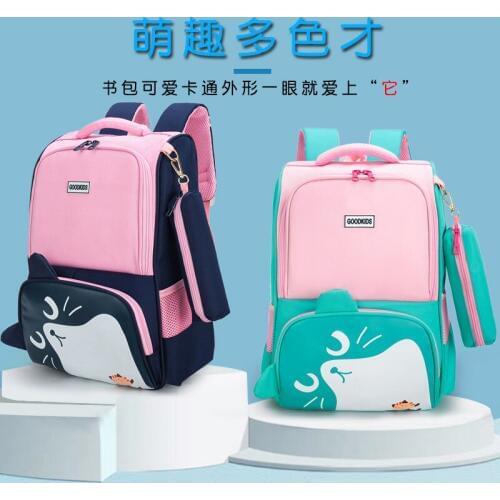 Childrens schoolbag elementary school boys boys 1-3 grade 6-12 years old boys grade 4-6 backpack light